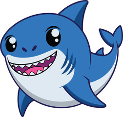 Naklejka premium How sharks maintain the balance of marine life.