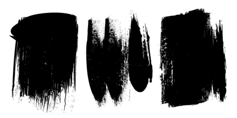 A mix of black brush strokes and grunge textures on a dark background, embodying artistic depth and creativity.