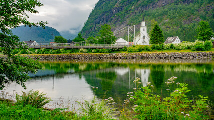 Das verträumte Städtchen Mo in Norwegen © Harald Tedesco