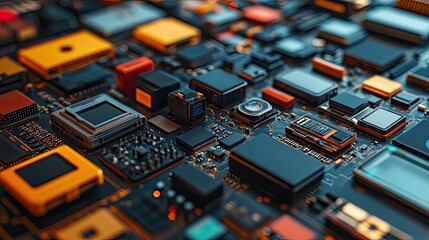 Obraz premium Acquisition of Storage and Data Transfer Devices