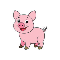 cartoon pig cartoon