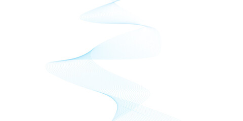 Abstract vector background with blue wavy lines. Blue wave background. Blue lines vector illustration. Curved wave. Abstract wave element.	