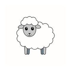 sheep vector illustration