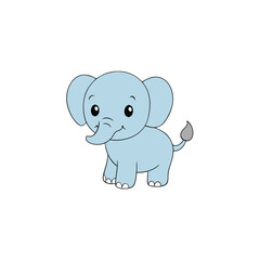 Fototapeta premium elephant vector illustration