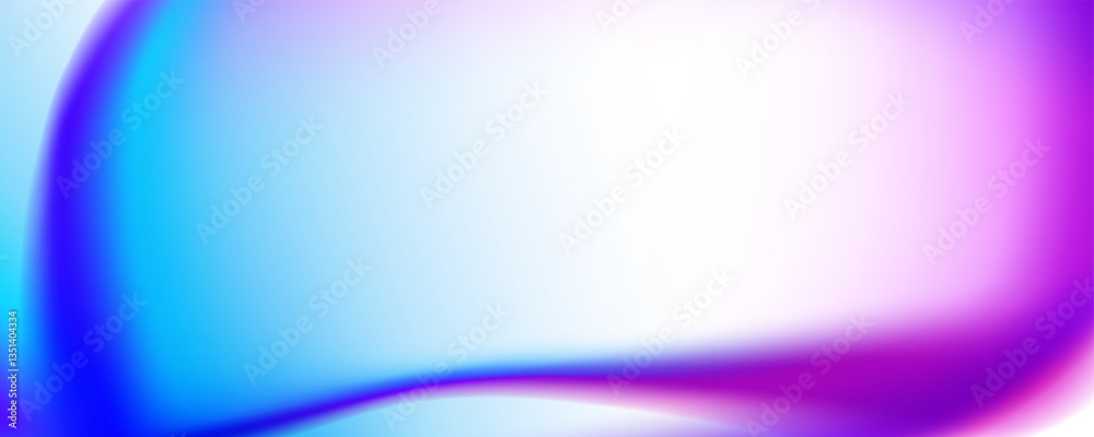 Aufkleber abstract background. liquid shape. bright fluid colors. defocused color gradients. blurred colors fo