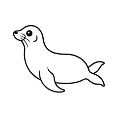 Obraz premium vector of a seal