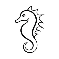 Fototapeta premium vector illustration of a sea