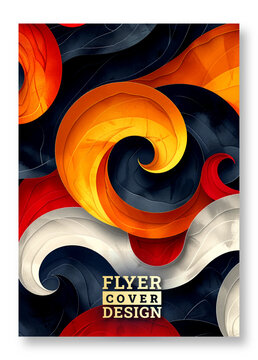Artistic wave art design Brochure cover template design, Luxury invitation card background, abstract texture, wave art, Hand drawn texture design, invitation, abstract background