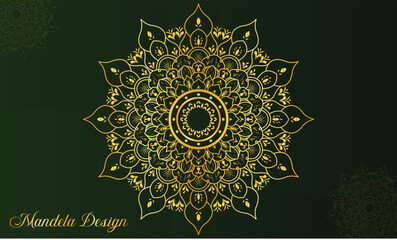 Ornamental luxury mandala pattern design