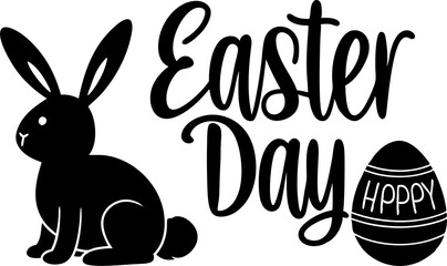 Obraz premium vector illustration of easter bunny