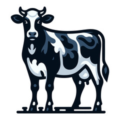 Cow vector and illustrations.