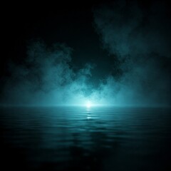 Obraz premium night sky with clouds