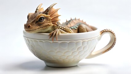 chinese dragon on white background
