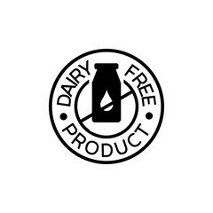 Milk free icon 