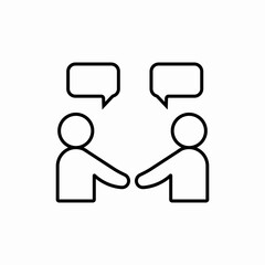 Meeting approval checkmark icon vector sign