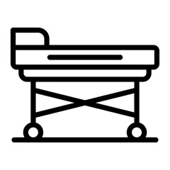 Vector Design Stretcher Icon Style