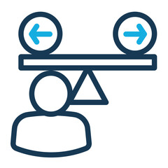 Reasonable Icon Trendy Line Color Style for Credibility Pack Icon Themes