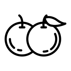 Vector Design Orange Icon Style