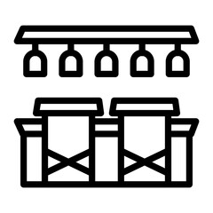 Vector Design Bar Counter Icon Style