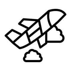 Vector Design Plane Icon Style