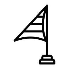 Vector Design Flag Icon Style