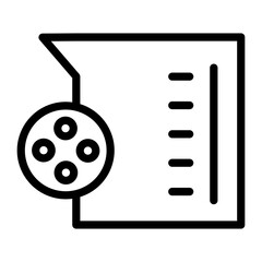 Chemistry Colloid Icon Style