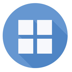 Obraz premium Modern app icon design representing mobile functionality, innovation, and user experience.