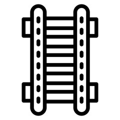Obraz premium Ladder Icon Style