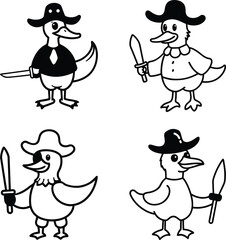 duck, ducks, cartoon duck, duck outline, duck drawing, black and white duck, vector duck, duck clipart, duck line art, duck contour, animal outline, farm animal, cute duck, baby duck, duck doodle, chi