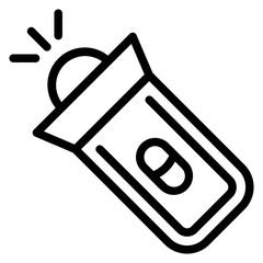 Flashlight Icon Style