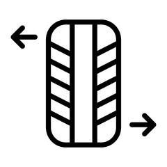 Wheel Alignment Icon Style