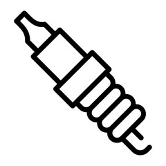 Spark Plug Icon Style
