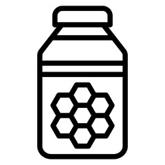 Honey Jar Icon Style