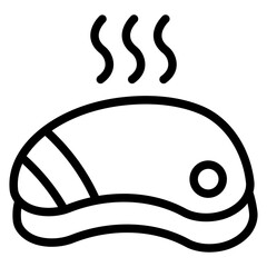 Steak Icon Style