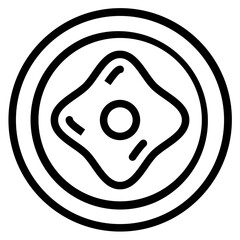Omelette Icon Style
