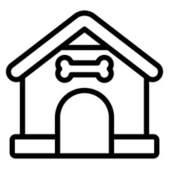 Pet House Icon Style