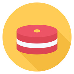 Database icon representing storage, data management, and information organization systems.