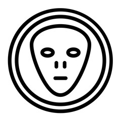 Extraterrestrial Icon Style