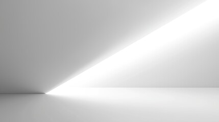 Ultra-HD Pure White Gradient Light Background with Subtle Glow and Smooth Transitions