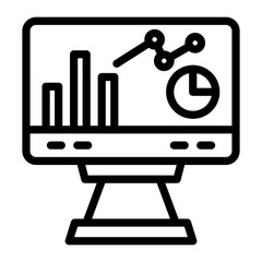 Web Analytics Icon Style
