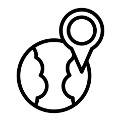 World Location Icon Style