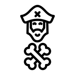 Jolly Roger Icon Style