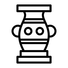 Vase Icon Style