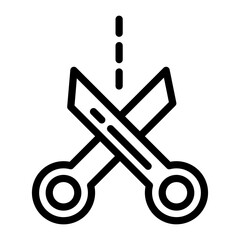 Scissor Icon Style