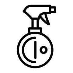 Water Spray Icon Style