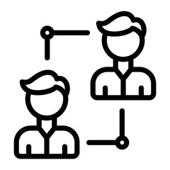 Networking Icon Style
