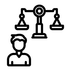 Human Rights Icon Style