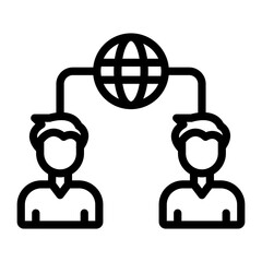 International Relations Icon Style