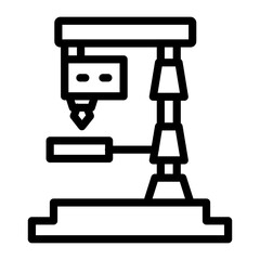Automatic Drilling Icon Style
