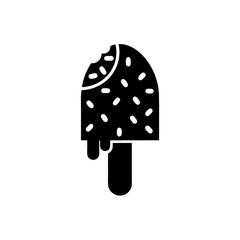 creative details Popsicle Half-Melted and Dripping Icon